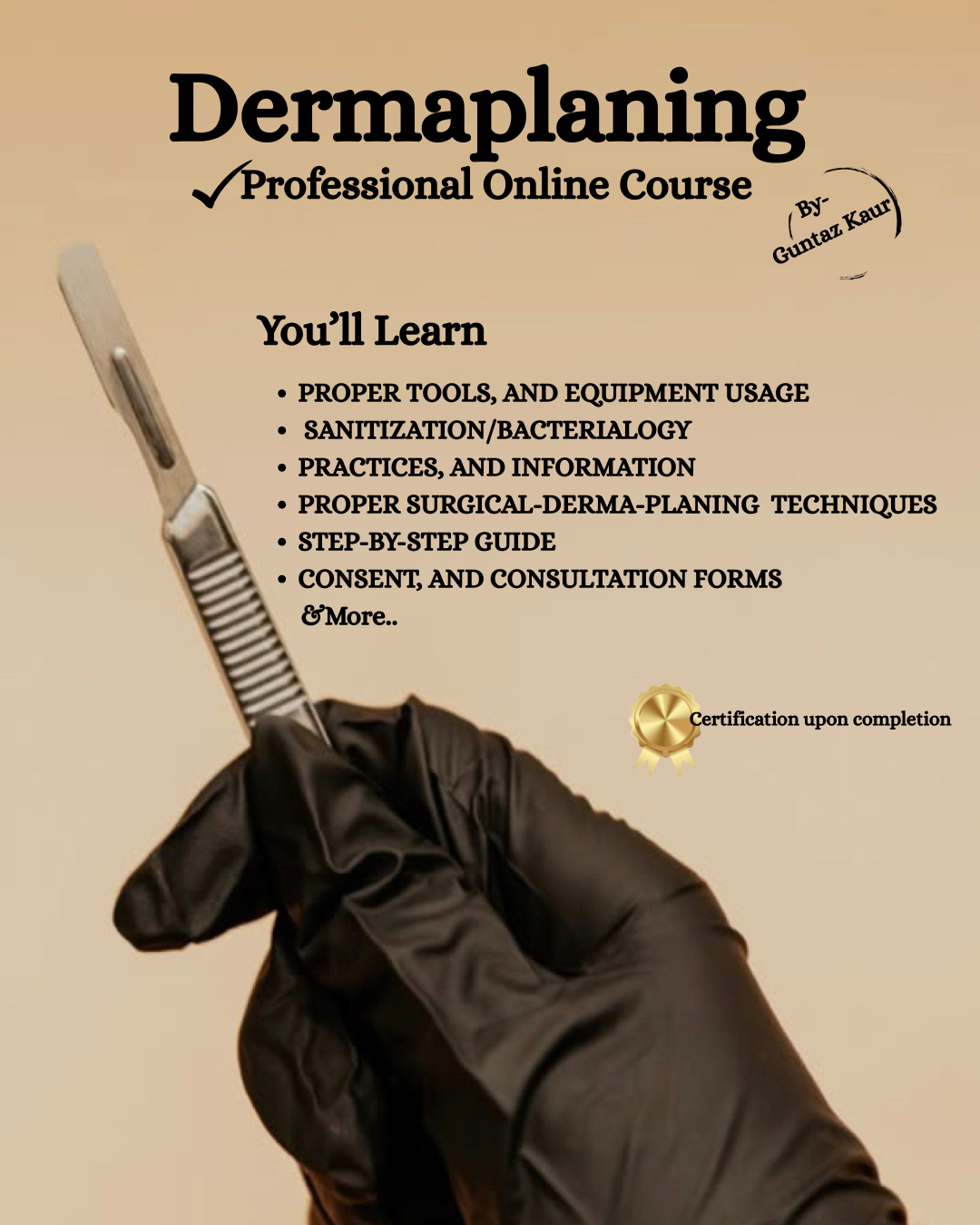 DERMAPLANING COURSE